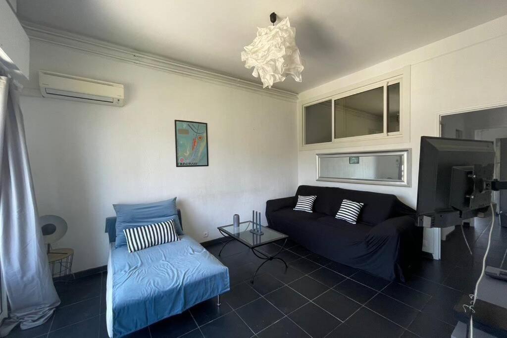 4 Couchages Superbe Residence Proche De La Mer Vue Mer Nice Dış mekan fotoğraf